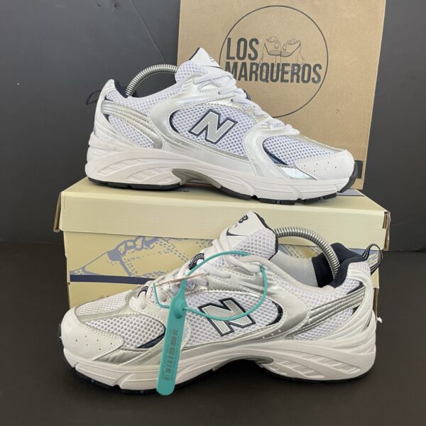 New Balance 530 Blanco Azul - Image 4