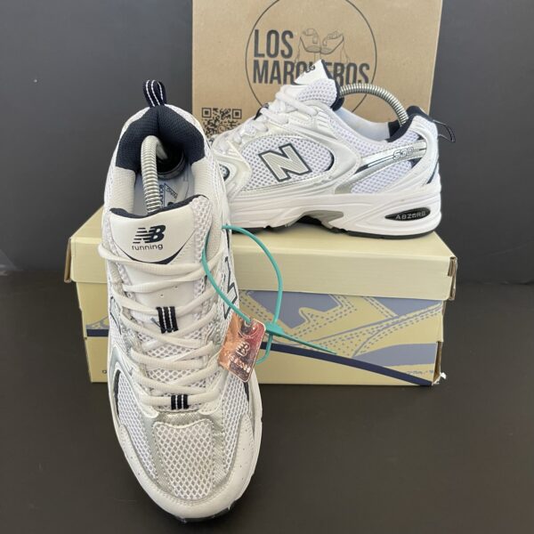 New Balance 530 Blanco Azul - Image 5