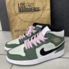 Nike Air Jordan 1 Mid Dutch Green - Image 4