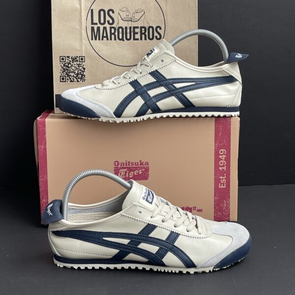 Onitsuka Tiger Mex 66 Beige Azul - Image 3