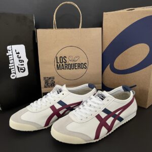 Onitsuka Tiger Mex 66 Blanco Vinotinto Azul